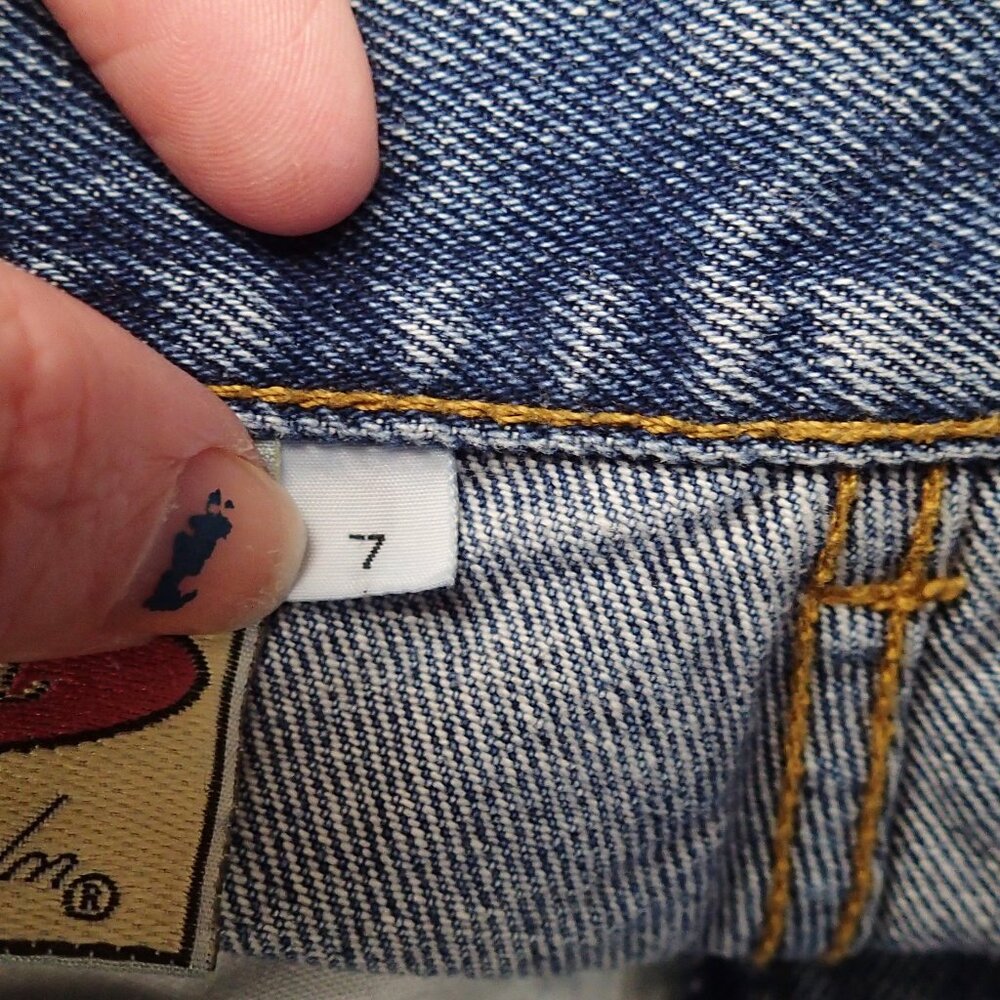 Ladies Rio Jean Short Size 7 - Picture 2 of 8